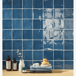 St Lucia Azul 5x5 Ceramic Tile Glossy