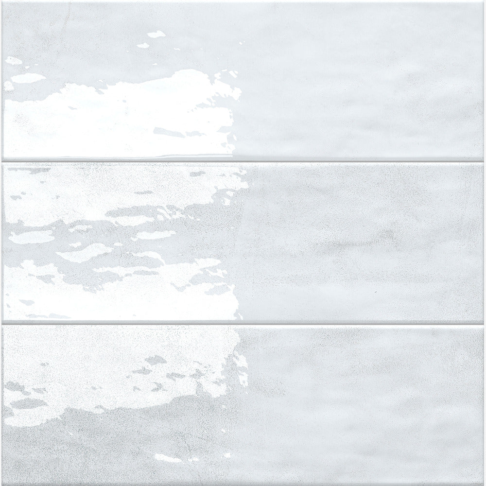 Eryn Seashell 4x12 Bright Glossy Ceramic Tile