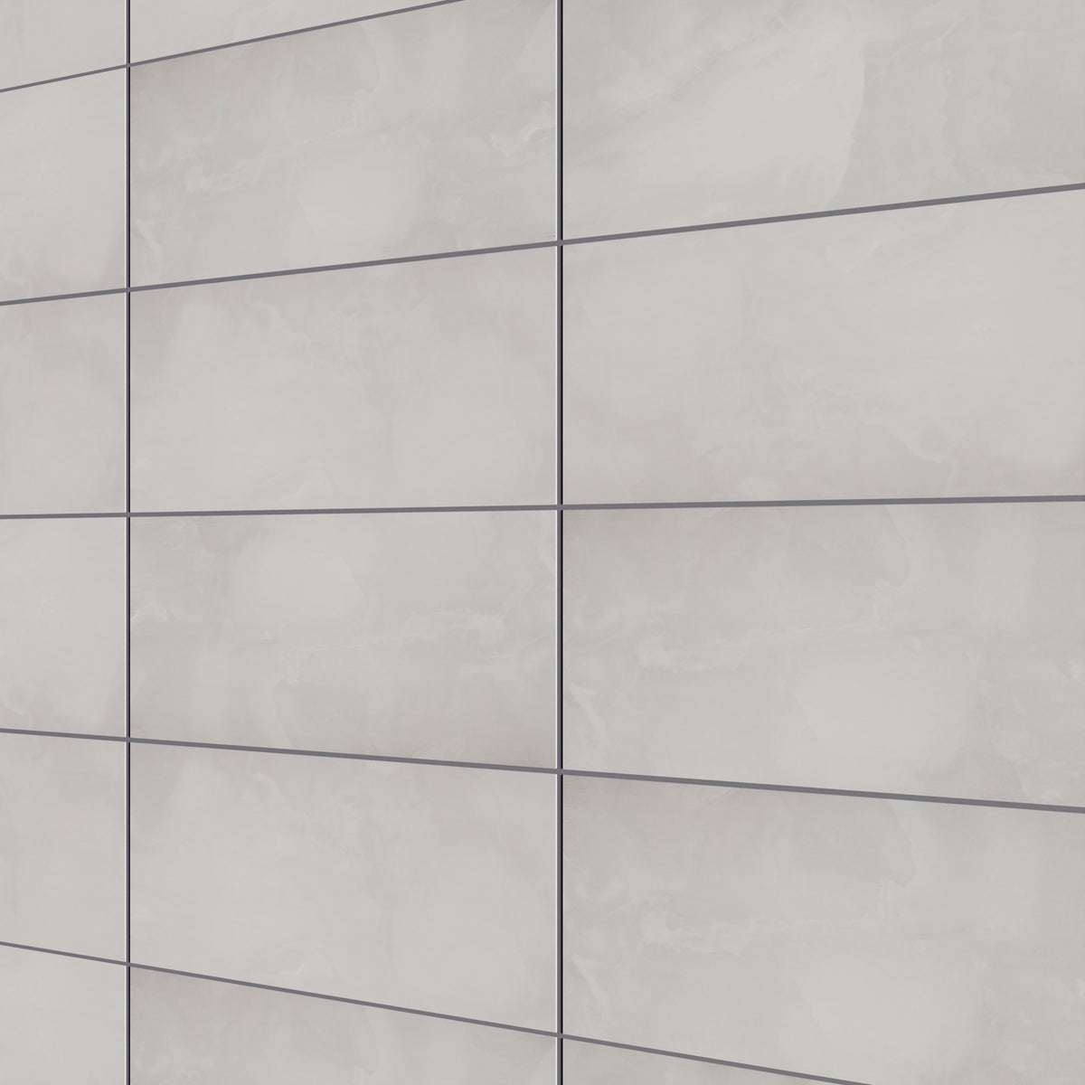 Eterna Bianco Onyx 24x48 Glossy Porcelain Tile
