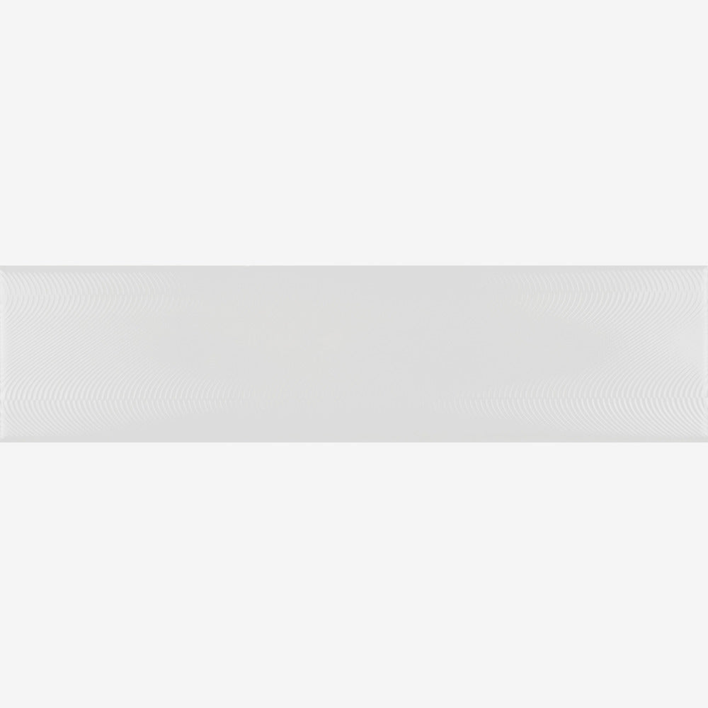 Creston White Ice 3x12 Bright Glossy Ceramic Tile