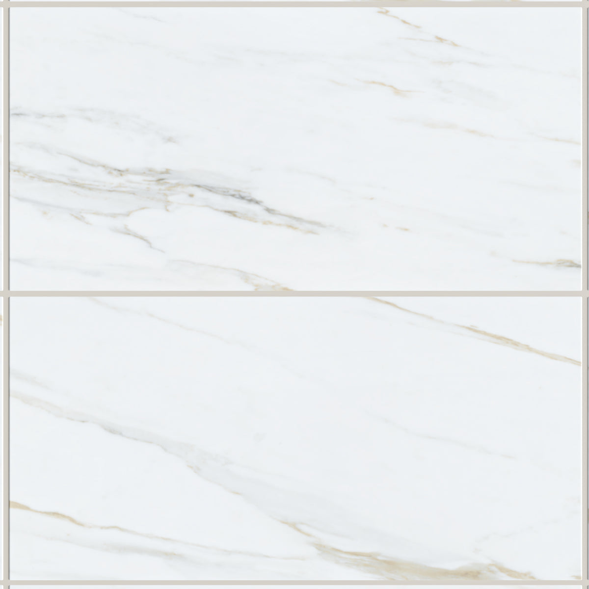 Eterna Calacatta Gold 24x48 Polished/Honed Porcelain Tile