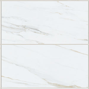 Eterna Calacatta Gold 24x48 Porcelain Tile