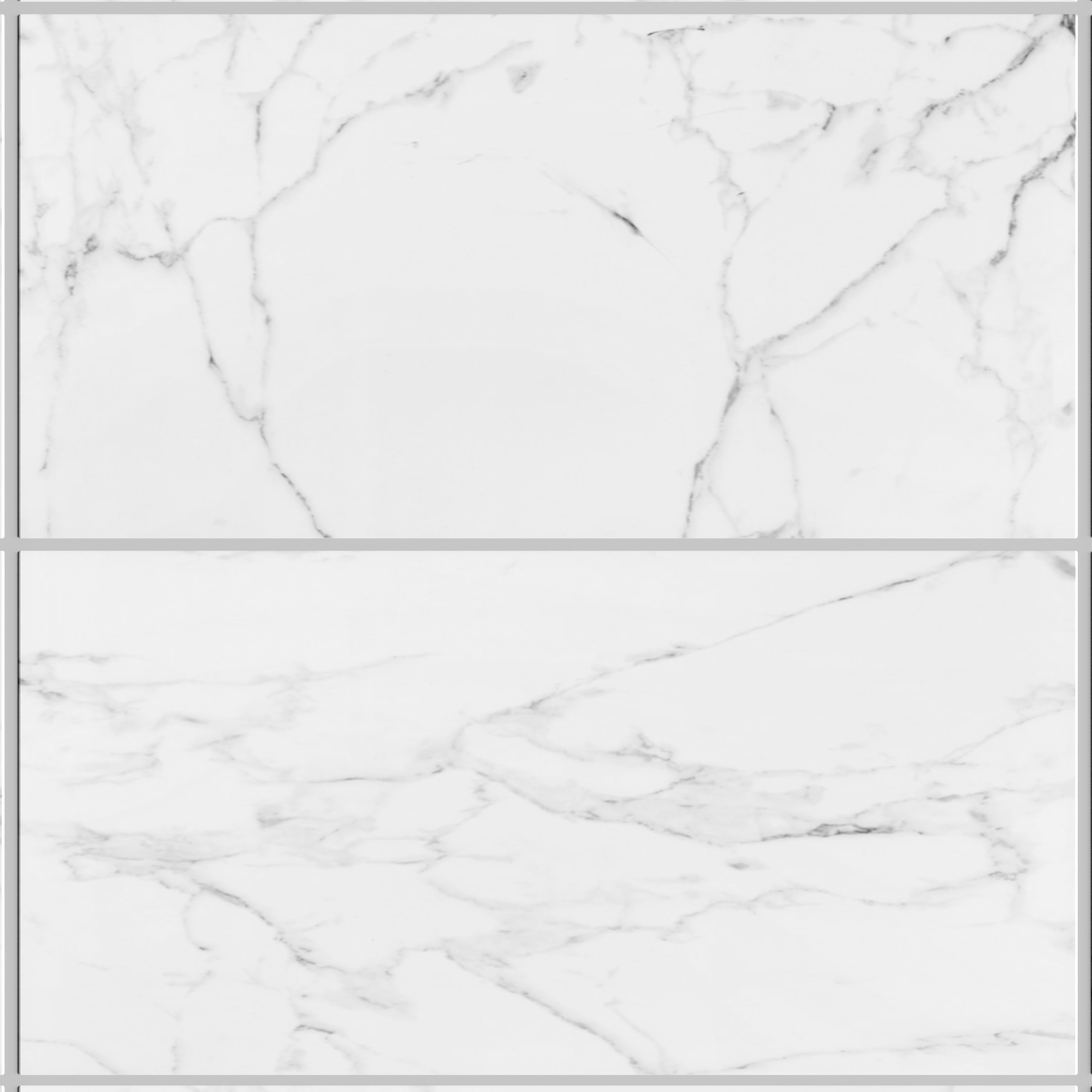 Eterna Carrara 24x48 Glossy Porcelain Tile