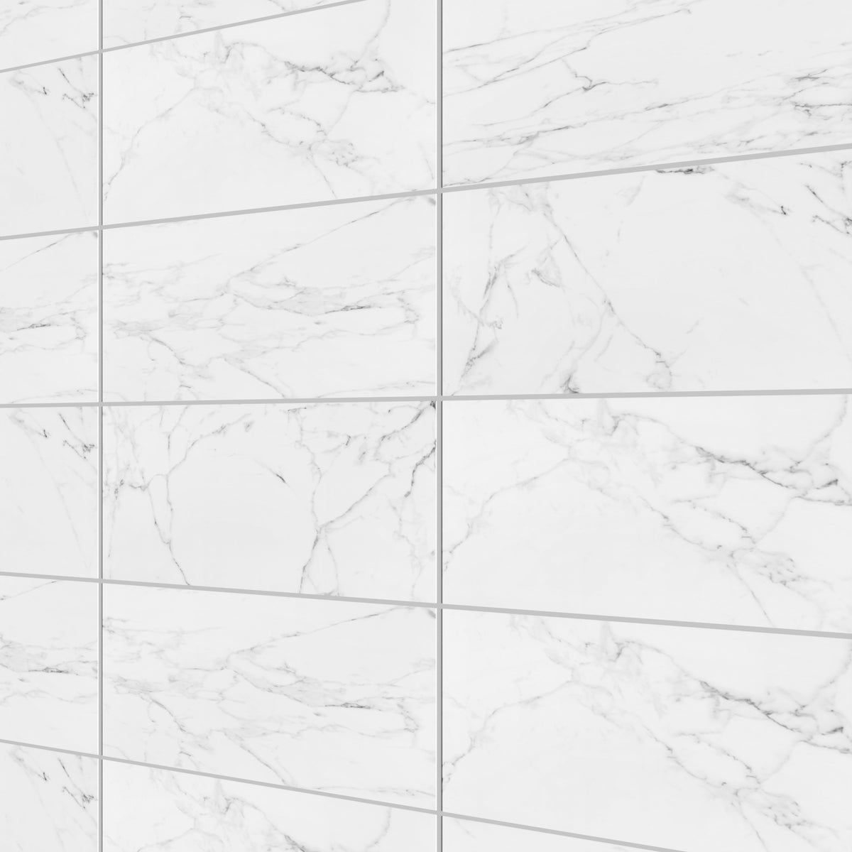 Eterna Carrara 24x48 Polished/Honed Porcelain Tile