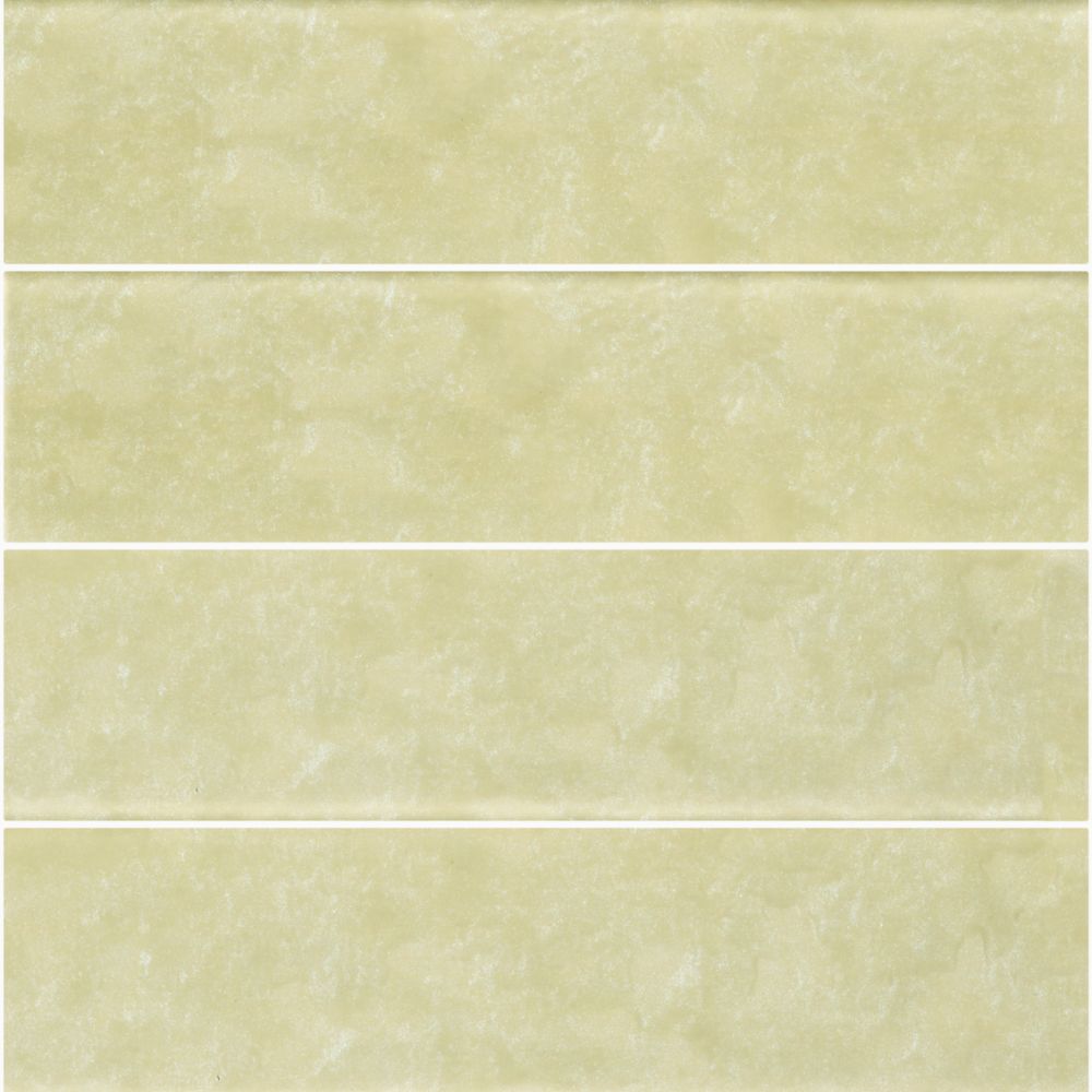 Lumina Champagne 3x12 Glass Tile