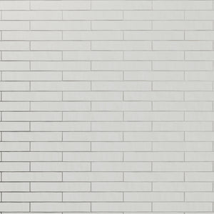 Zellure Alabaster White 2x16 Glossy Ceramic Tile