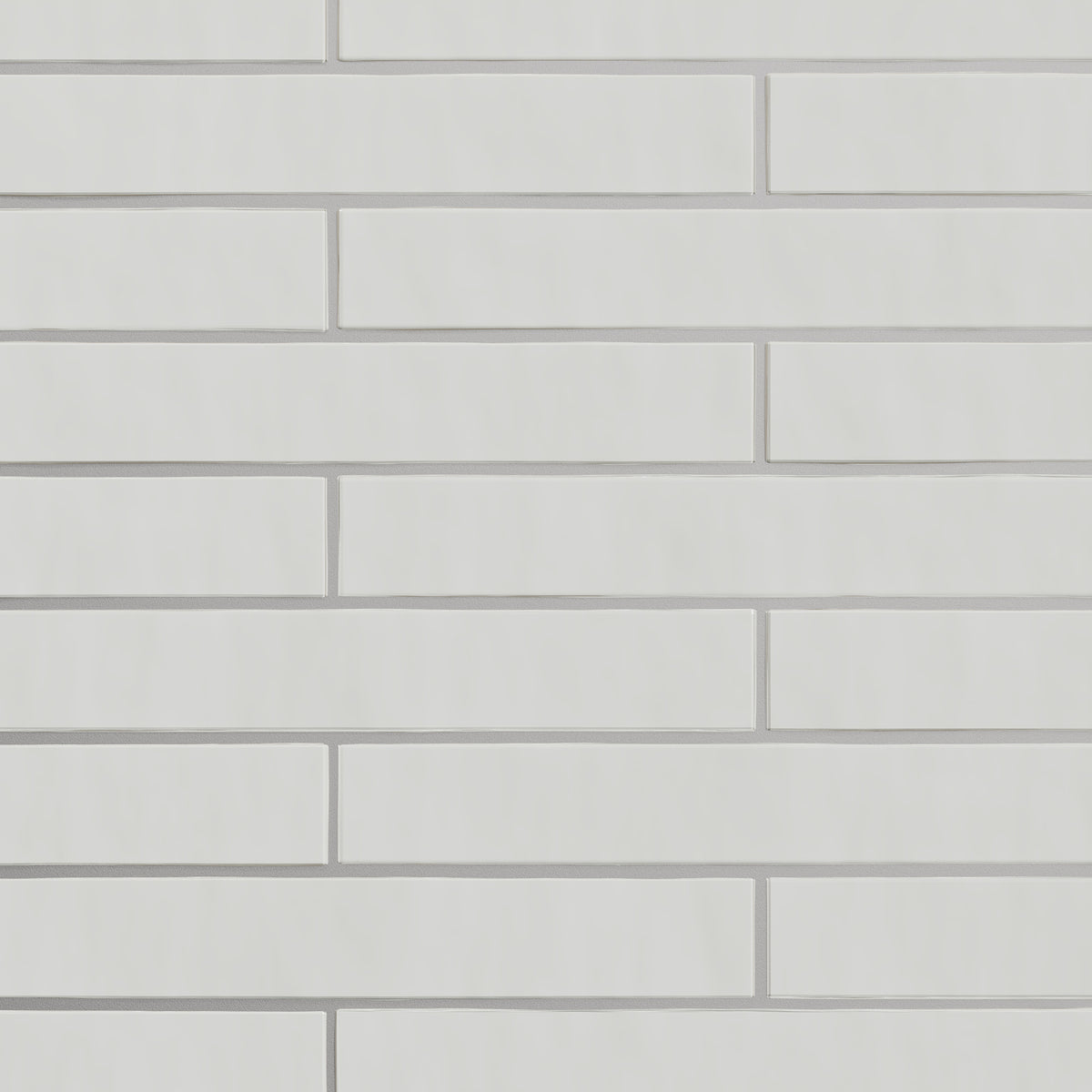 Zellure Alabaster White 2x16 Glossy Ceramic Tile