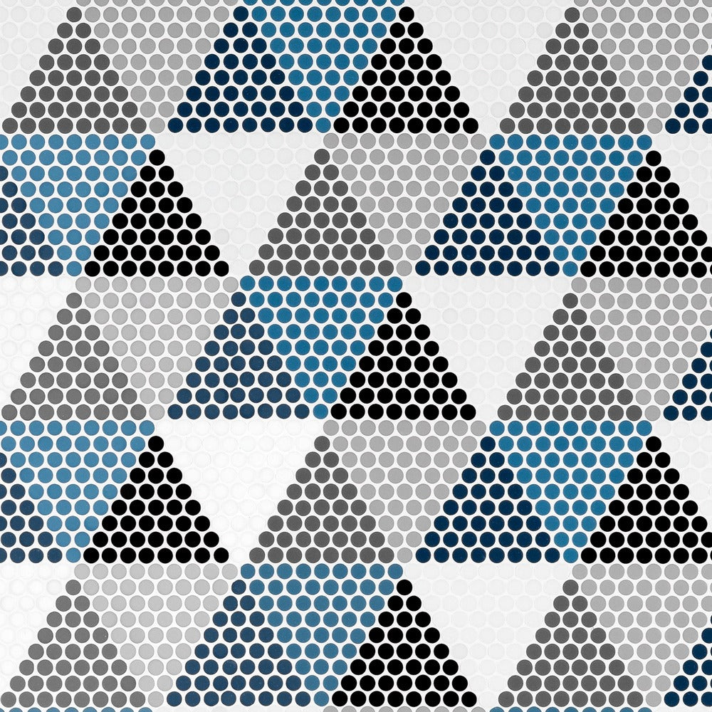 Hygge Glow 7-7/8x13-3/4 Glass Mosaic Tile