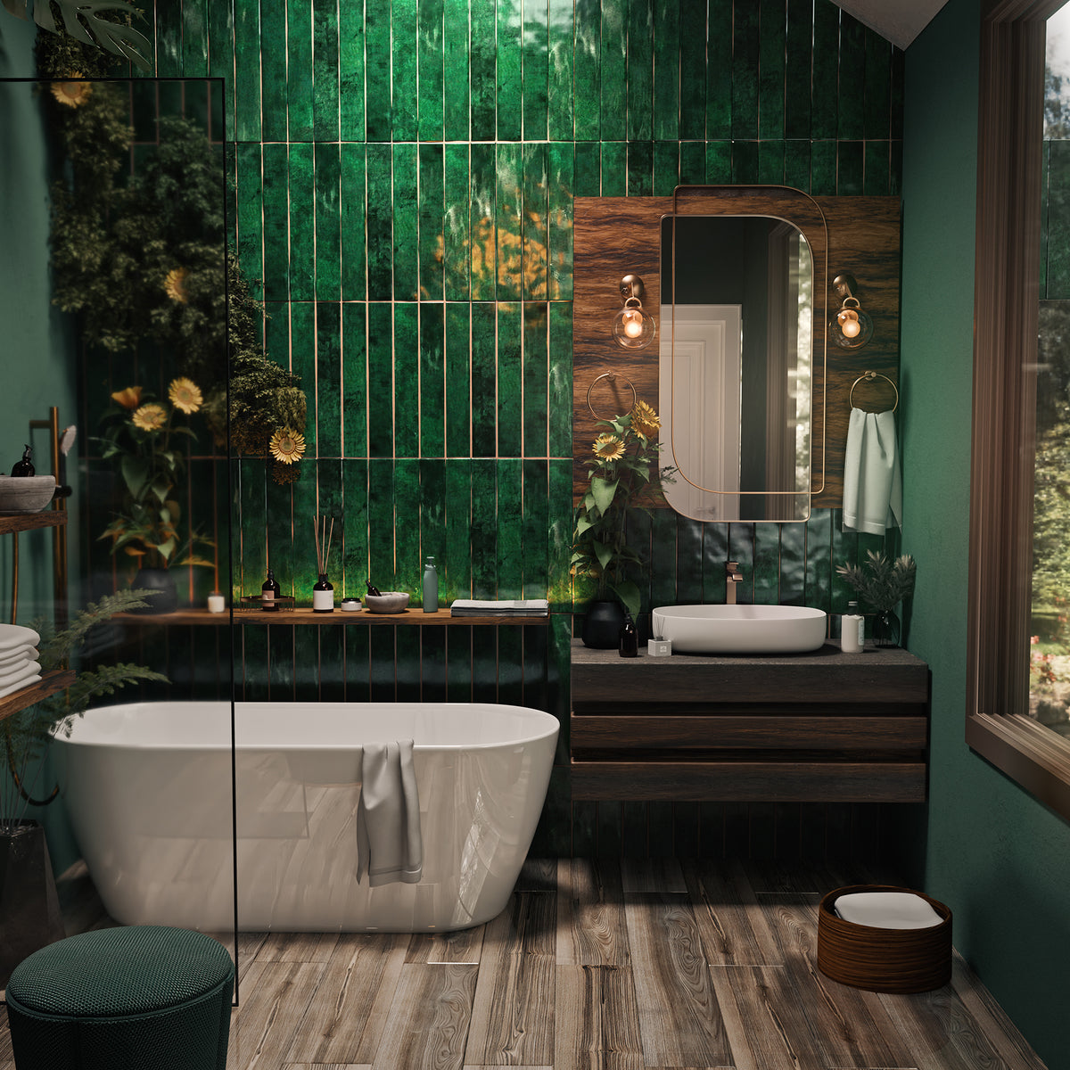 Fresno Almond 8x48 Matte Porcelain Tile