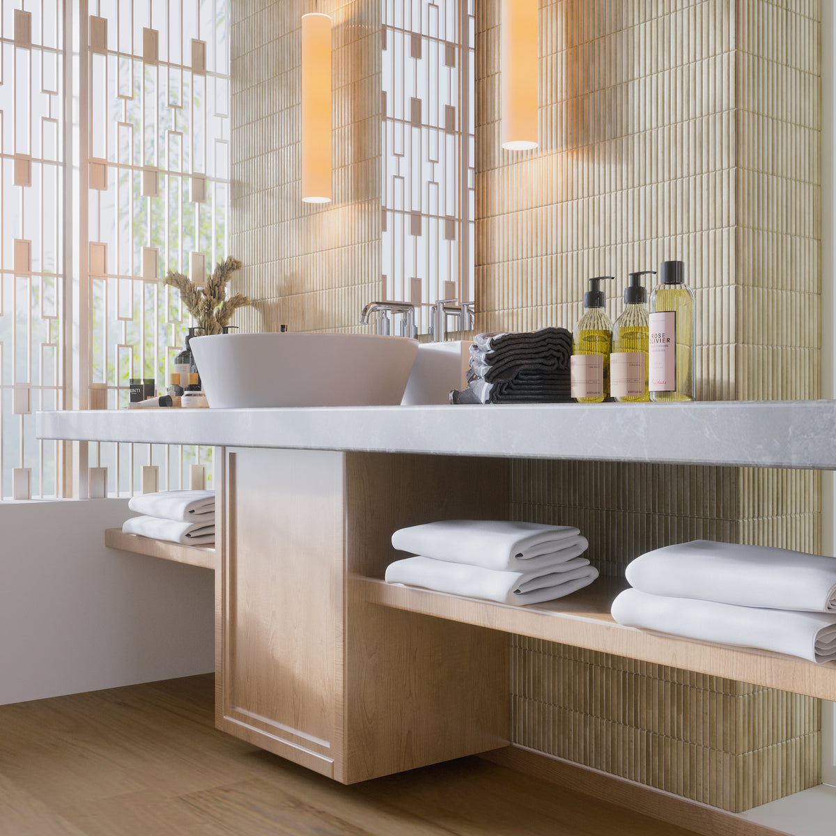 Linea Luxe Ivory 4.5x9.1 Ceramic Tile Glossy