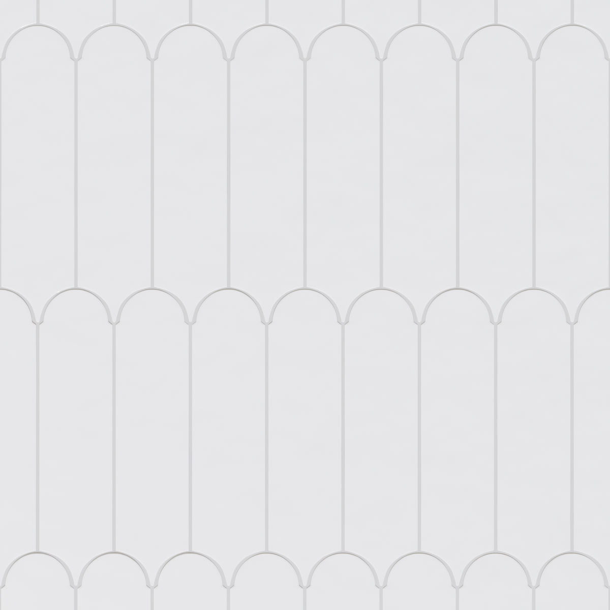 Doncaster Blanco 3x12 Scallop Matte Ceramic Tile