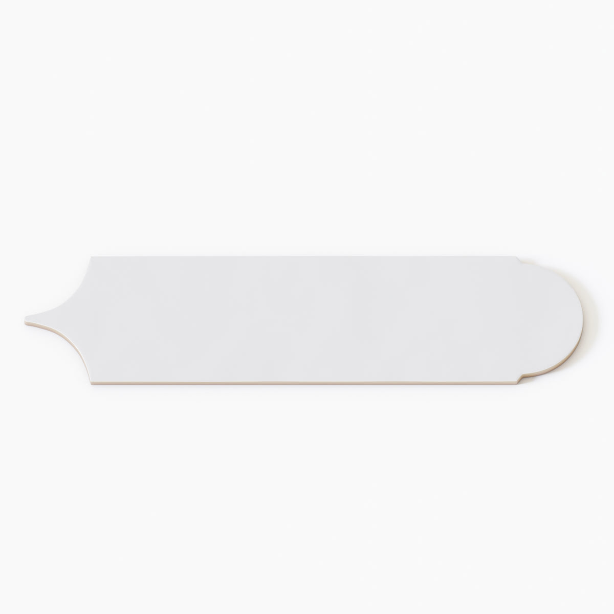 Doncaster Blanco 3x12 Scallop Glossy Ceramic Tile