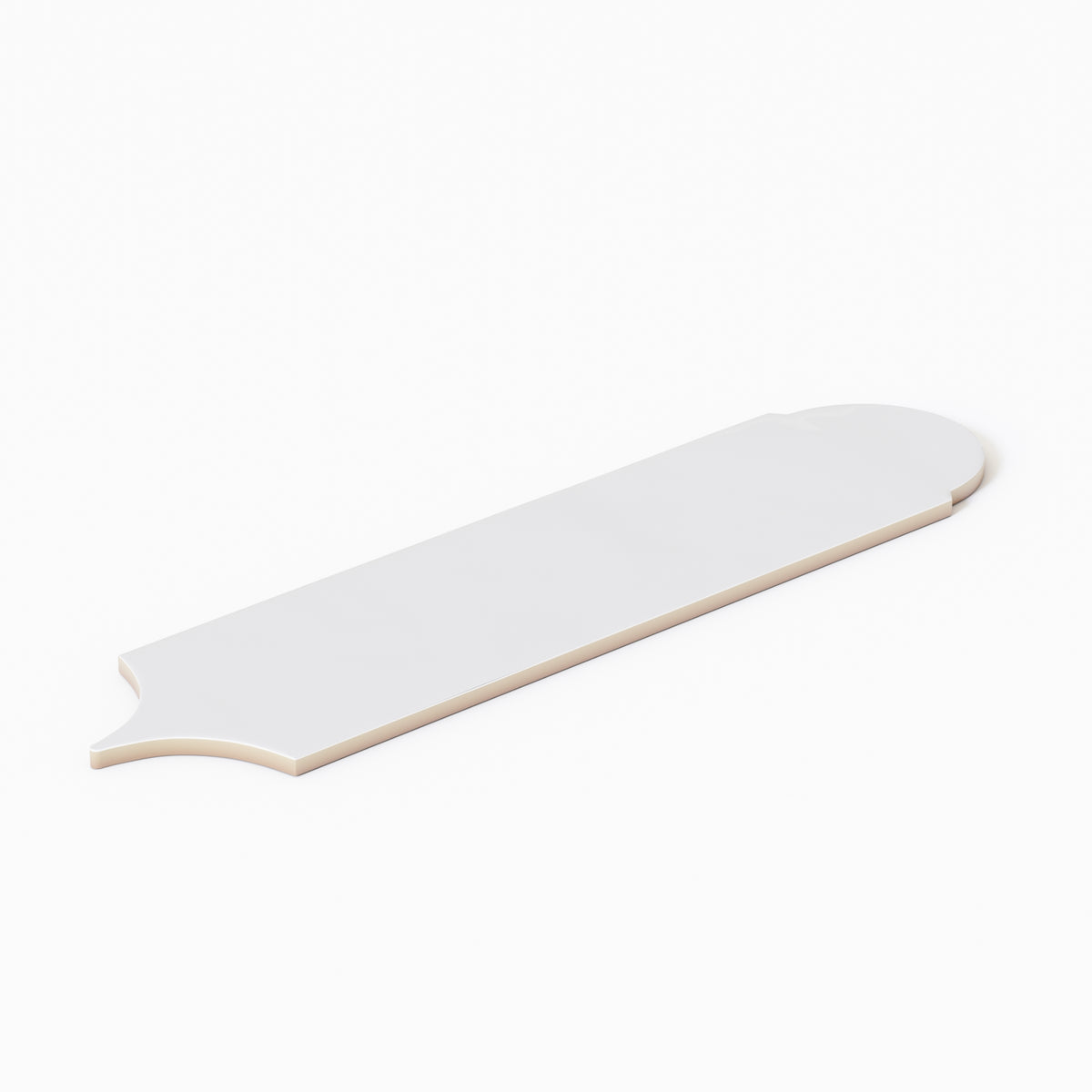 Doncaster Blanco 3x12 Scallop Matte Ceramic Tile