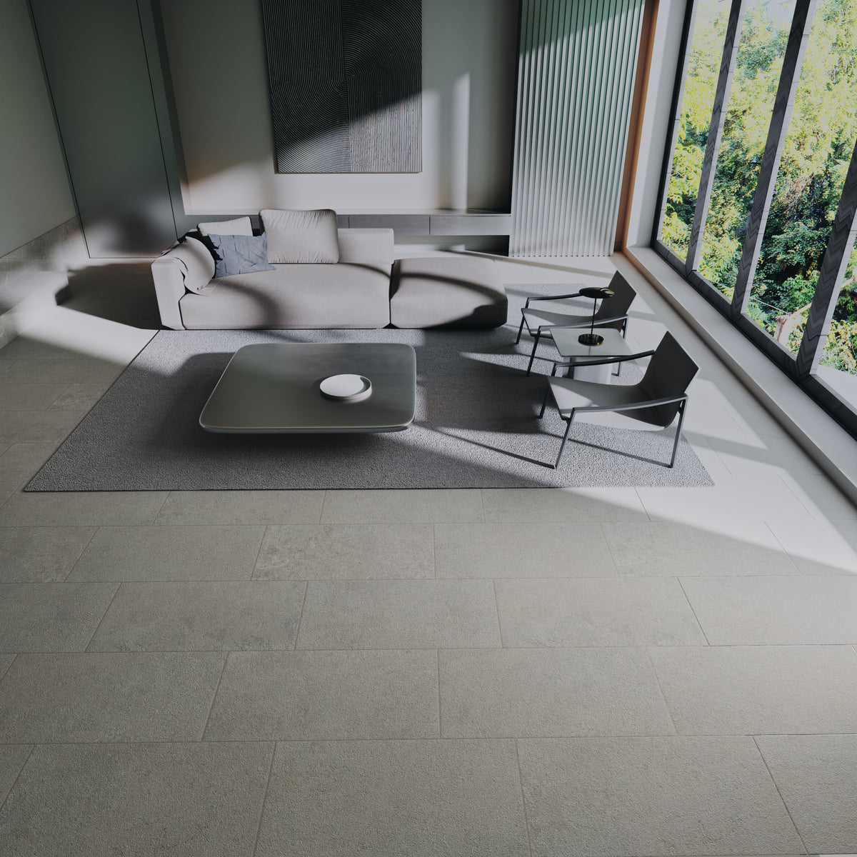 Solana Grafito 24x48 R Porcelain Tile