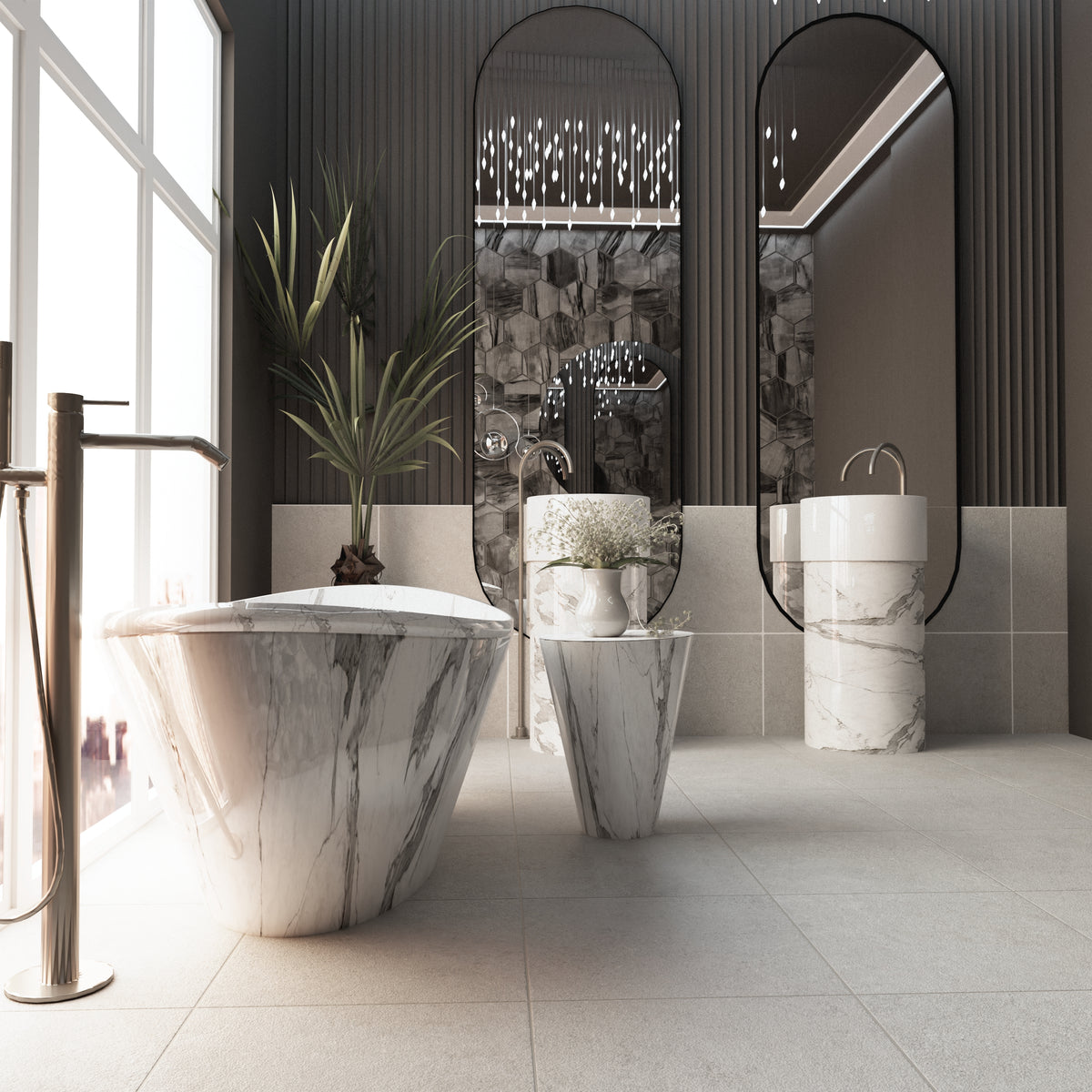 Solana Gris 24x24 R Porcelain Tile