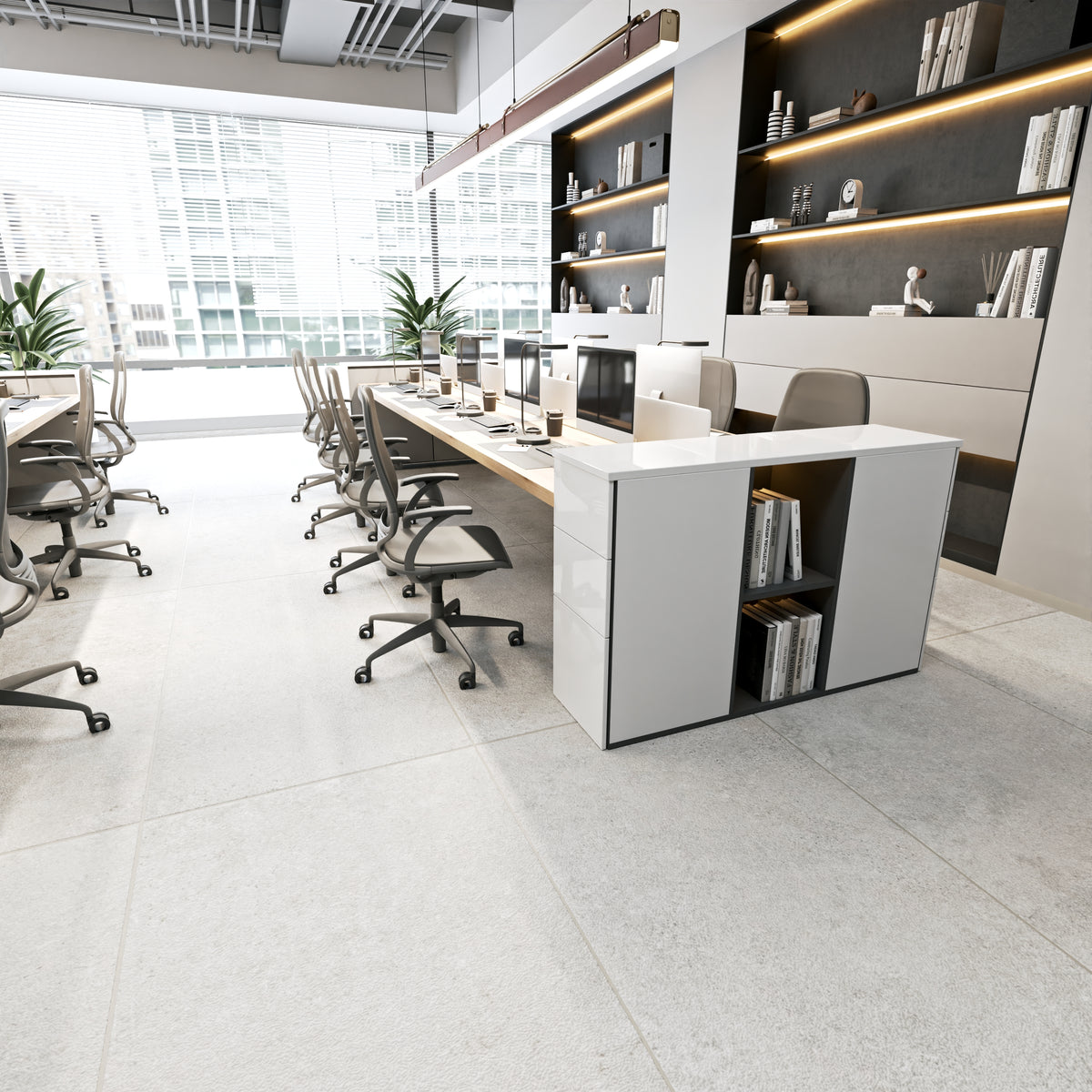 Solana Gris 24x48 R Porcelain Tile