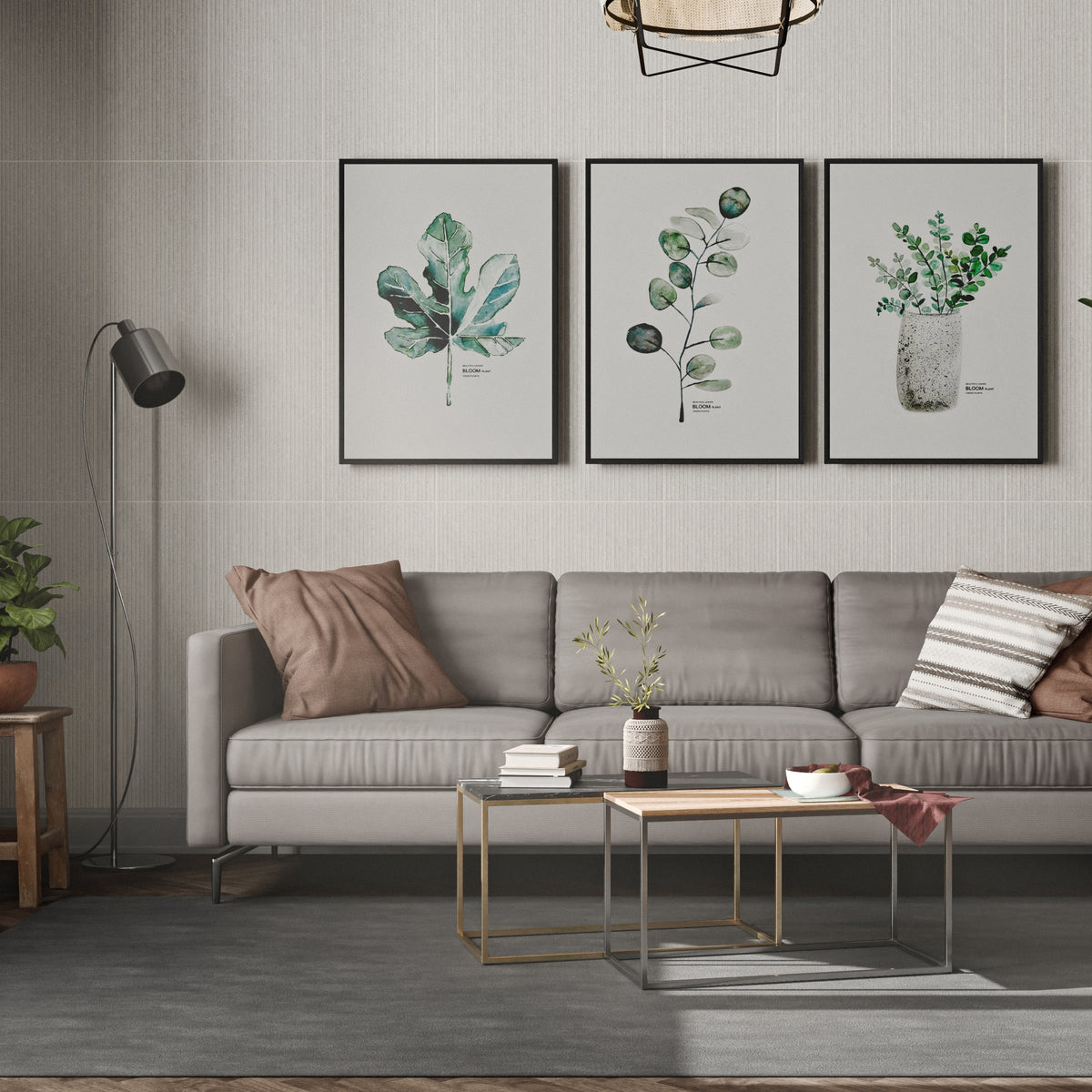 Solana Suite Gris 12x36 R Ceramic Tile