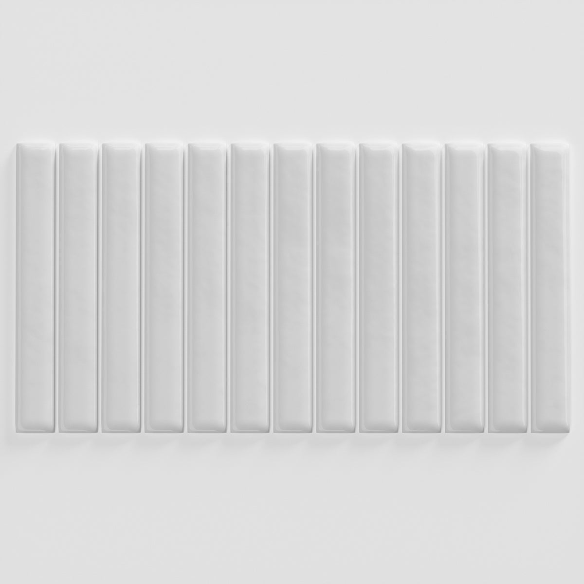 Linea Luxe Snow 4.5x9.1 Ceramic Tile Glossy