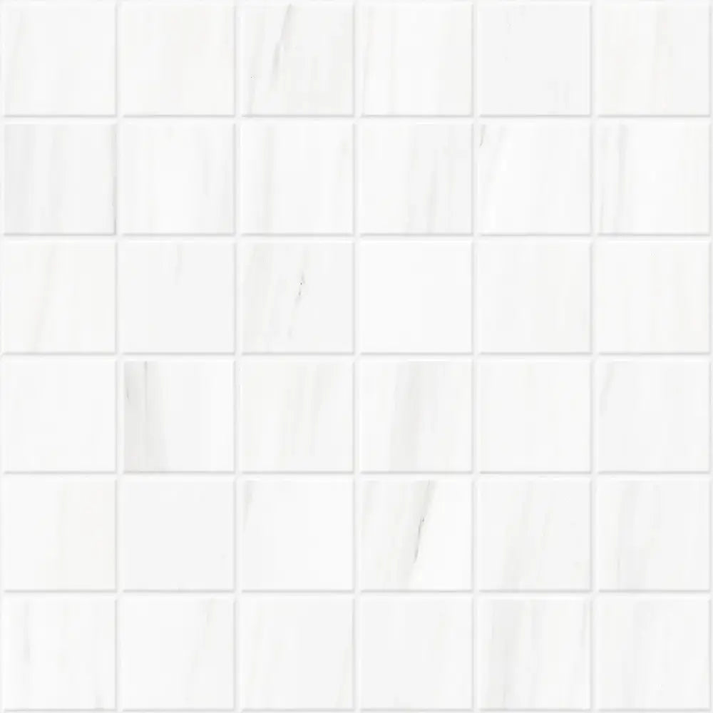 Zenith White UP 13x13 Mosaic Porcelain Tile