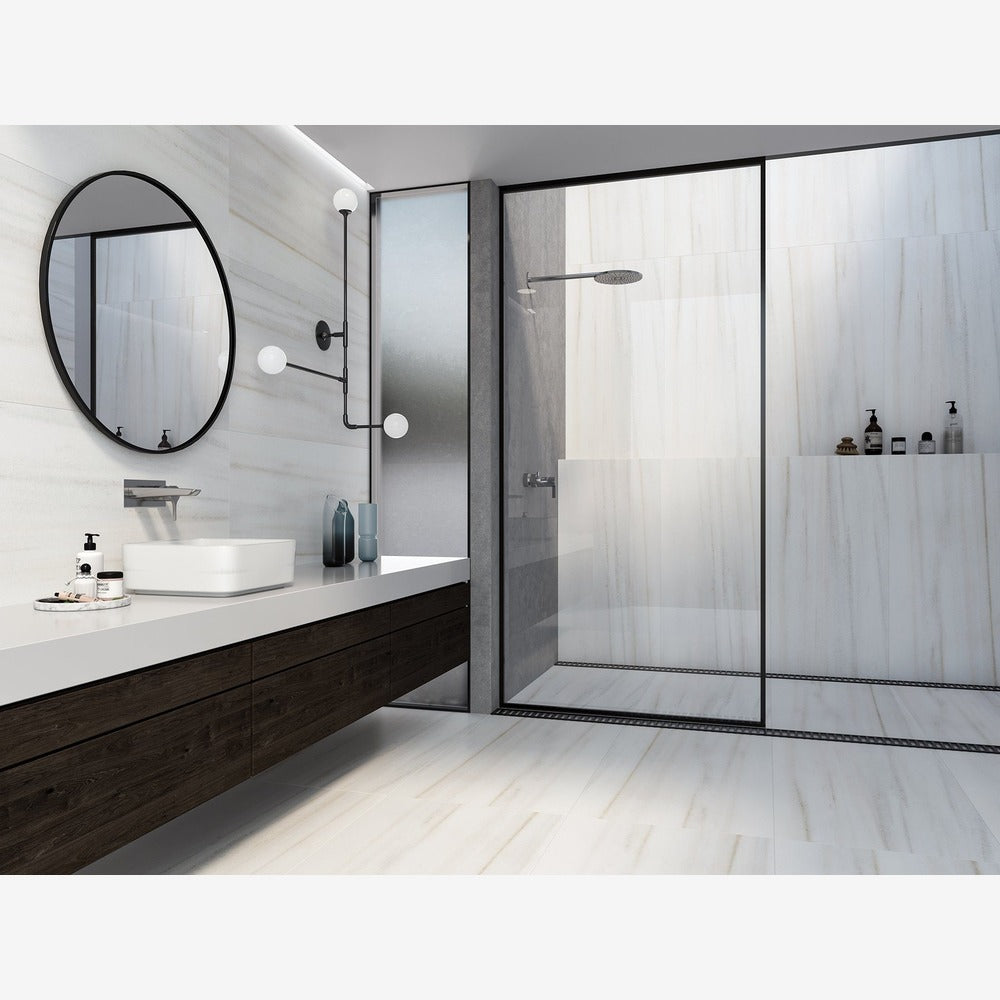 Eterna Calacatta Sailo 24x48 Polished/Honed Porcelain Tile