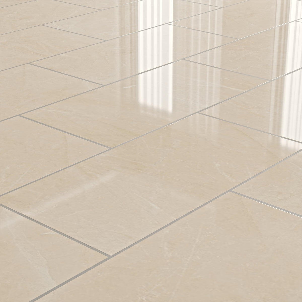 Lustre Oat 24x48 R Porcelain Tile Polished/Matte