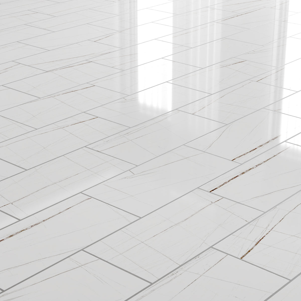 Lustre Blanc 12x24 R Porcelain Tile Polished/Matte