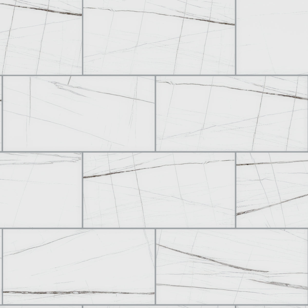 Lustre Blanc 24x48 R Porcelain Tile Polished