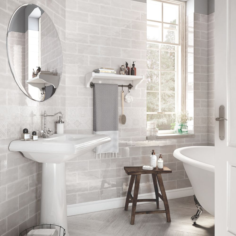 San Fran Gray 4x10 Ceramic Tile Matte