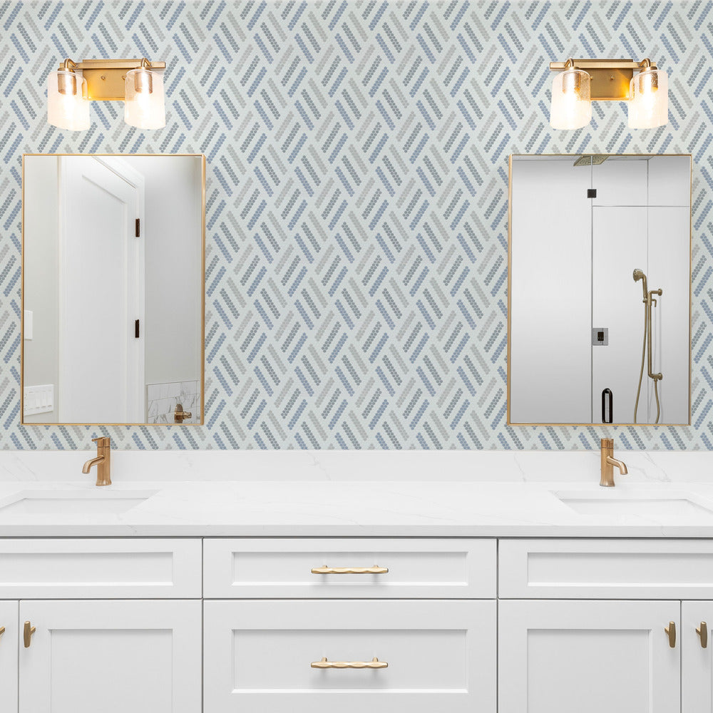 Missoni Retro 9-1/8x10-1/2 Glass Mosaic Tile