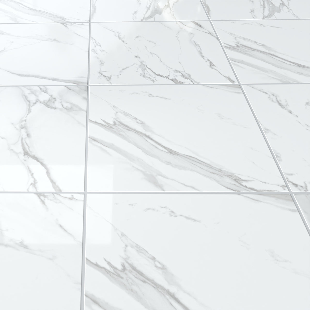 Eterna Calacatta Lite 48x48 Polished/Honed Porcelain Tile