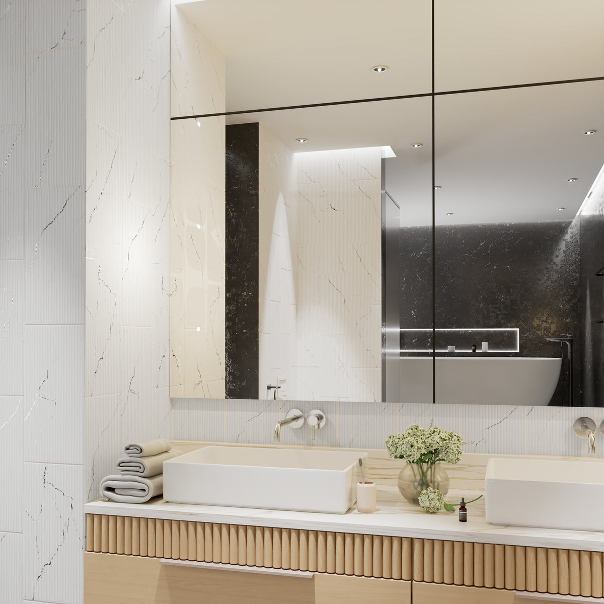 Valoria Marble Suite 12x24 Porcelain Tile