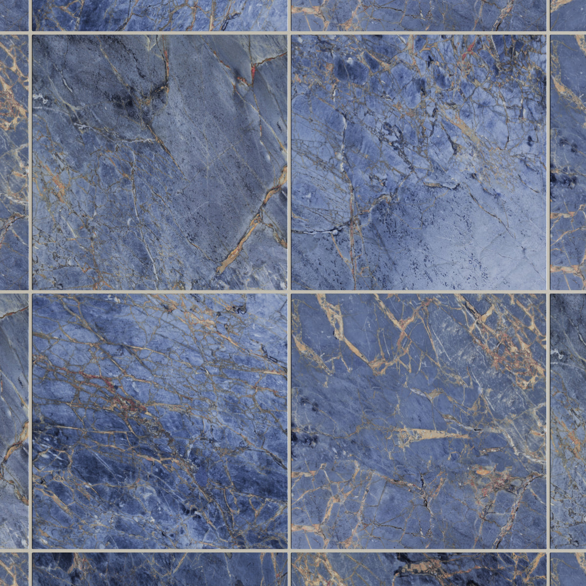 Eterna Macauba Blue 48x48 Polished/Honed Porcelain Tile
