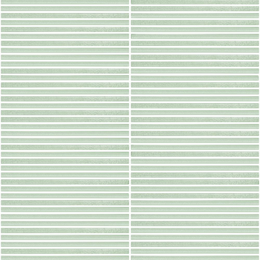 Lumina Opal 12x12 Fluted Glass Mosaic Tile