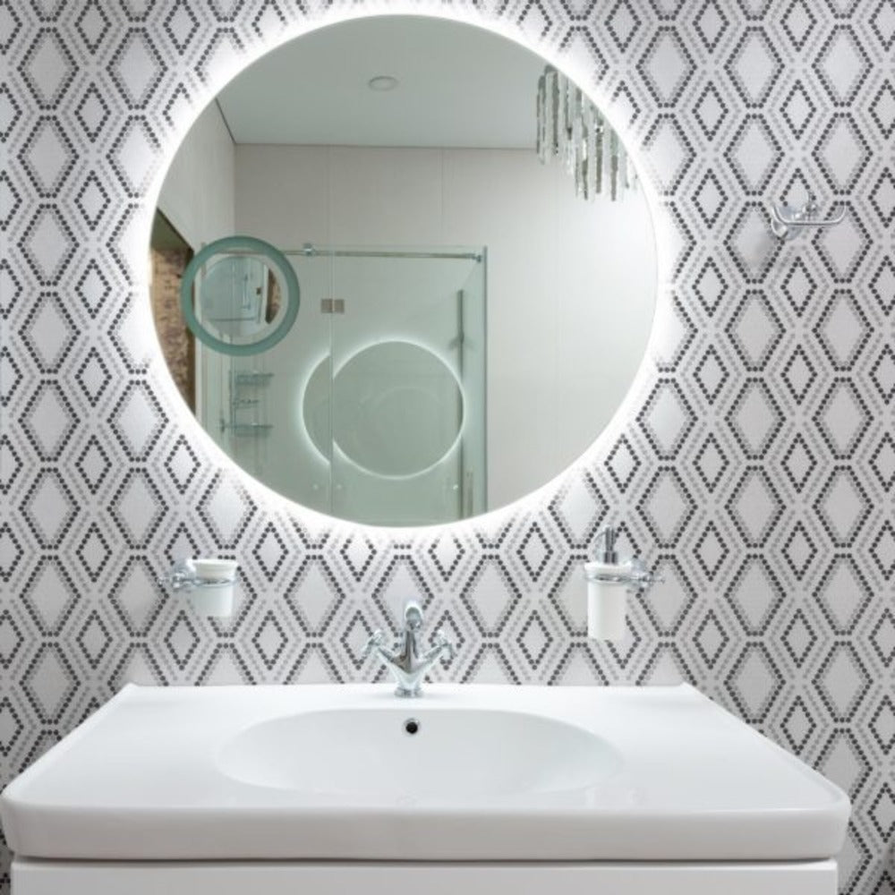 Python Hydra 12-1/8X12-1/4 Glass Mosaic Tile