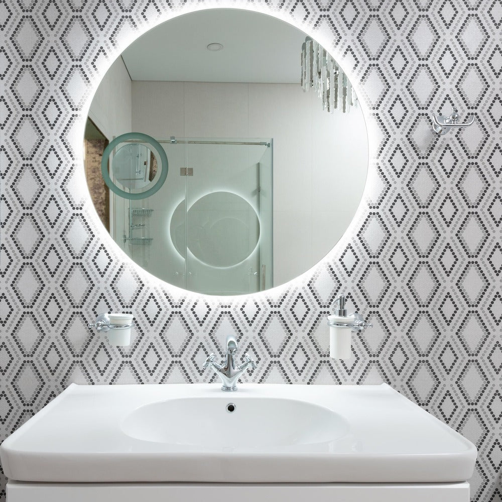 Python Hopi 12 1/4x12 1/8 Glass Mosaic Tile