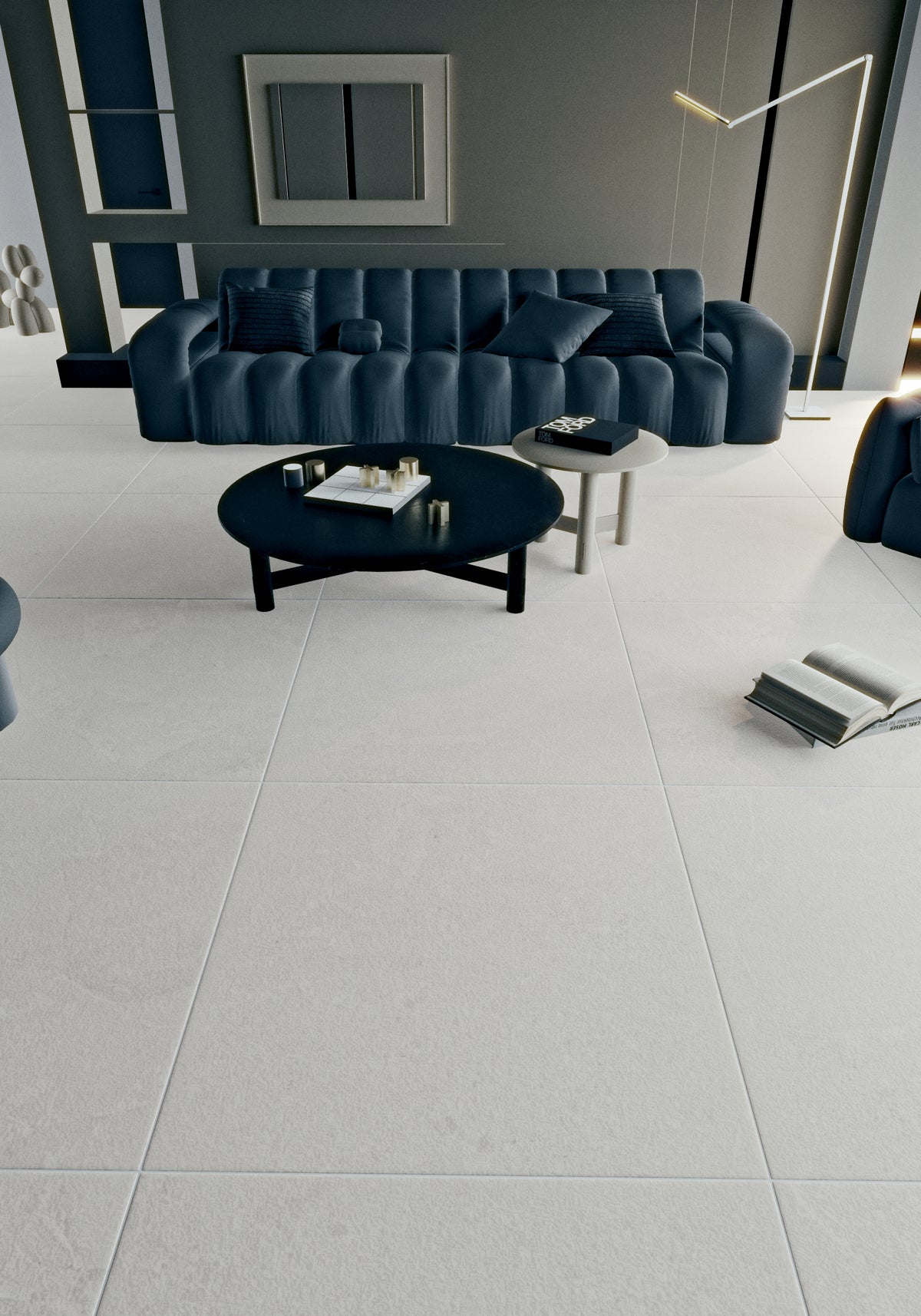 Alvion Blanco 48x48 Porcelain Tile Matte