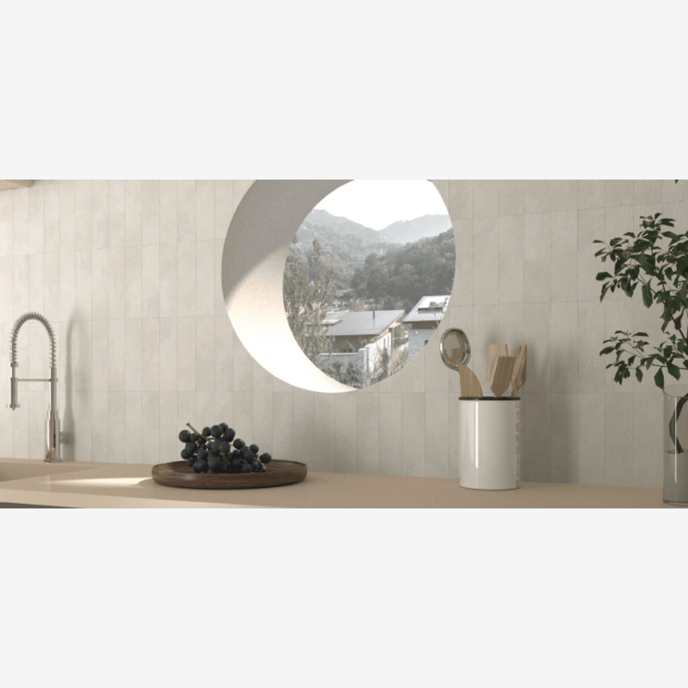 Verde Terra Clay 2.5x9 Bright Porcelain Tile