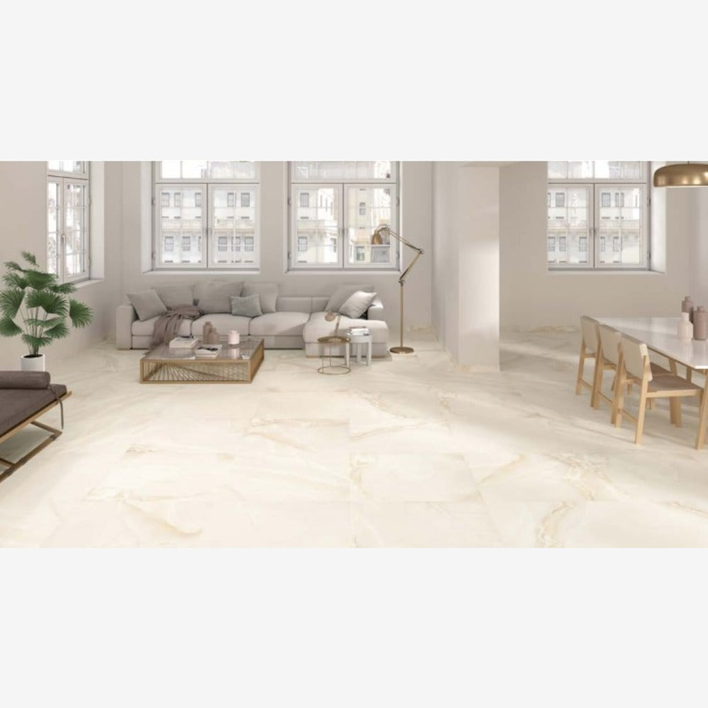 Lunara Light Satin UP 35x35 R Porcelain Tile