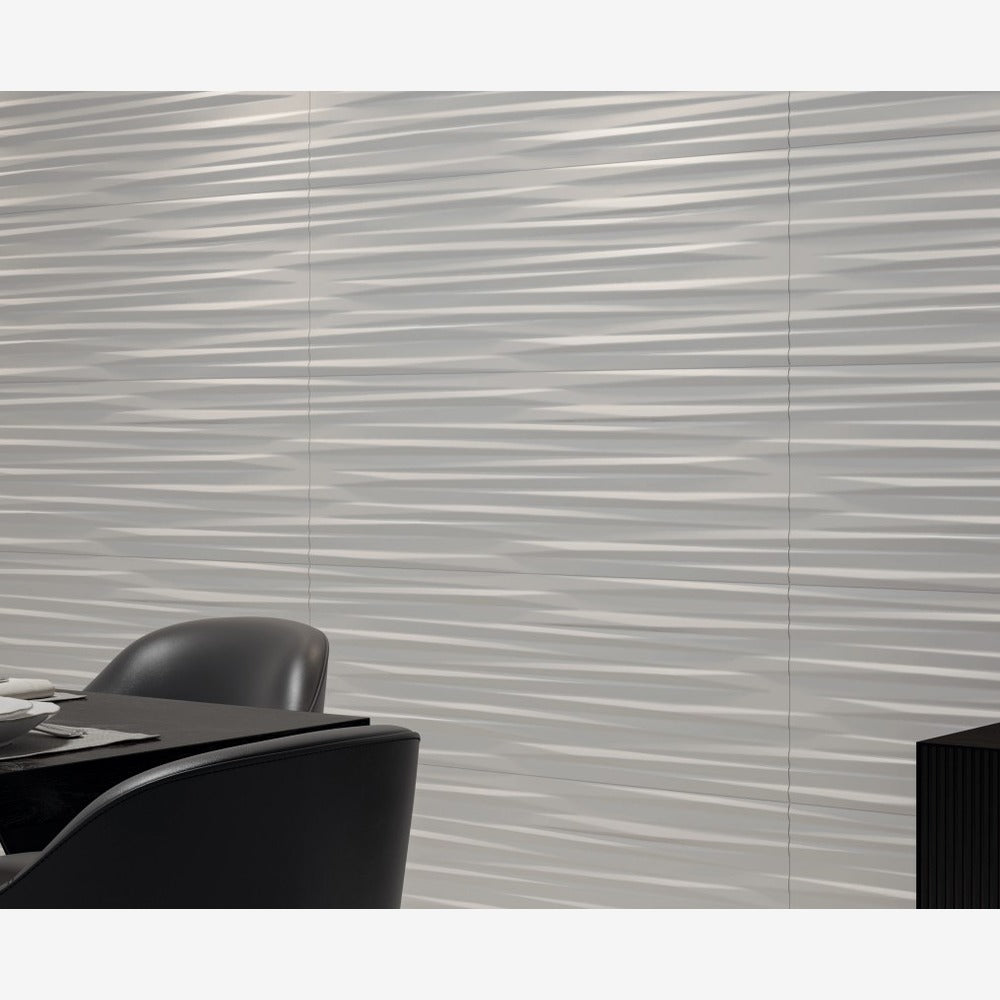 Skyline White 16x48 Ceramic Tile
