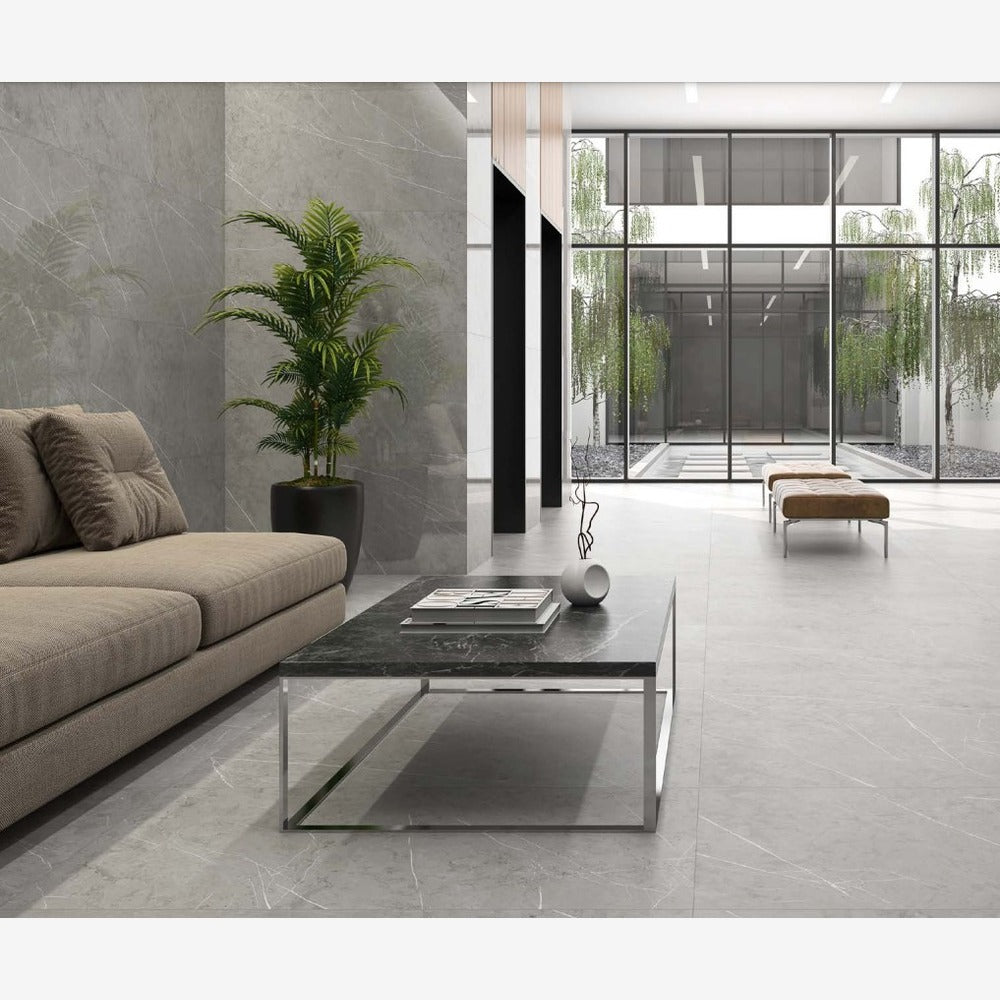 Willow Silver 24x48 R Porcelain Tile Matte/Polished