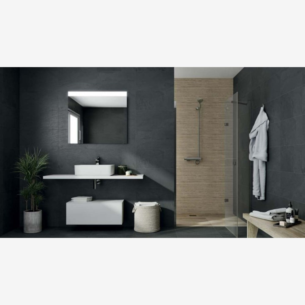Grove Negro 12x24 R Matte Porcelain Tile