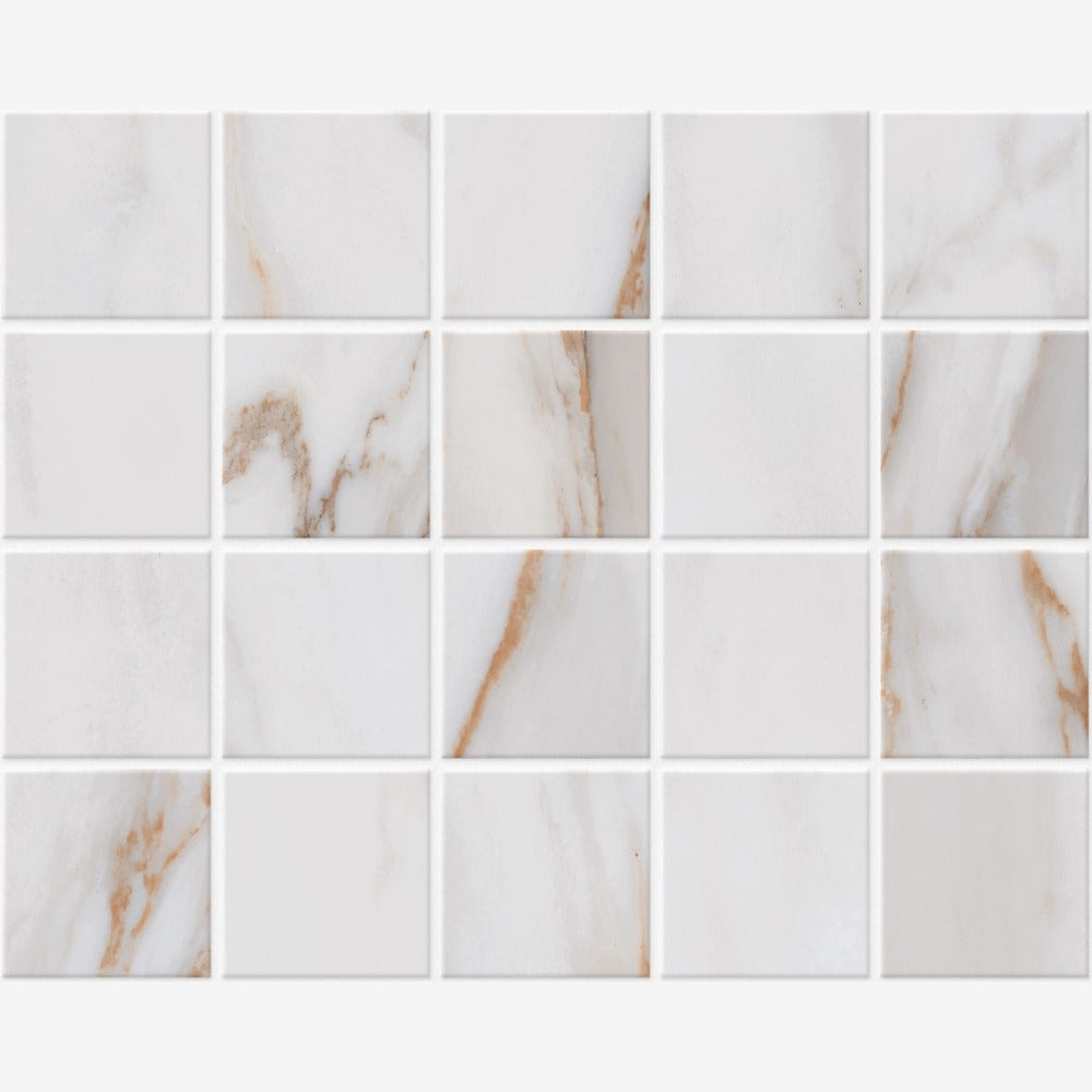 Gleamore Gold 13x13 Matte Porcelain Mosaic Tile