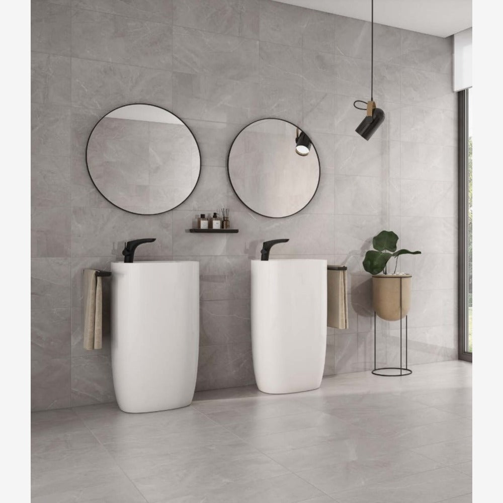 Lustre Oat 24x48 R Porcelain Tile Polished/Matte