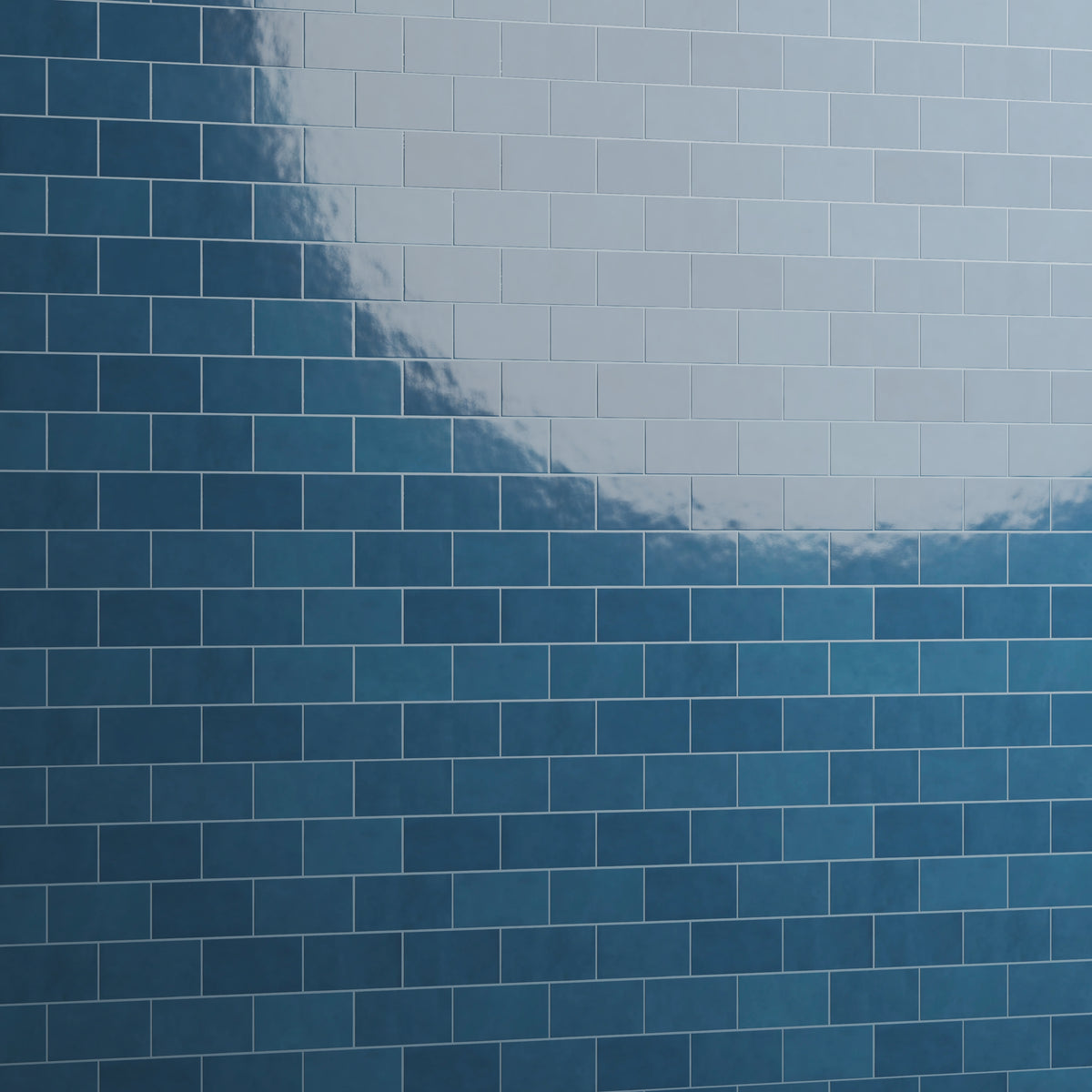 St Lucia Azul 2.5 x 5 Ceramic Tile Glossy