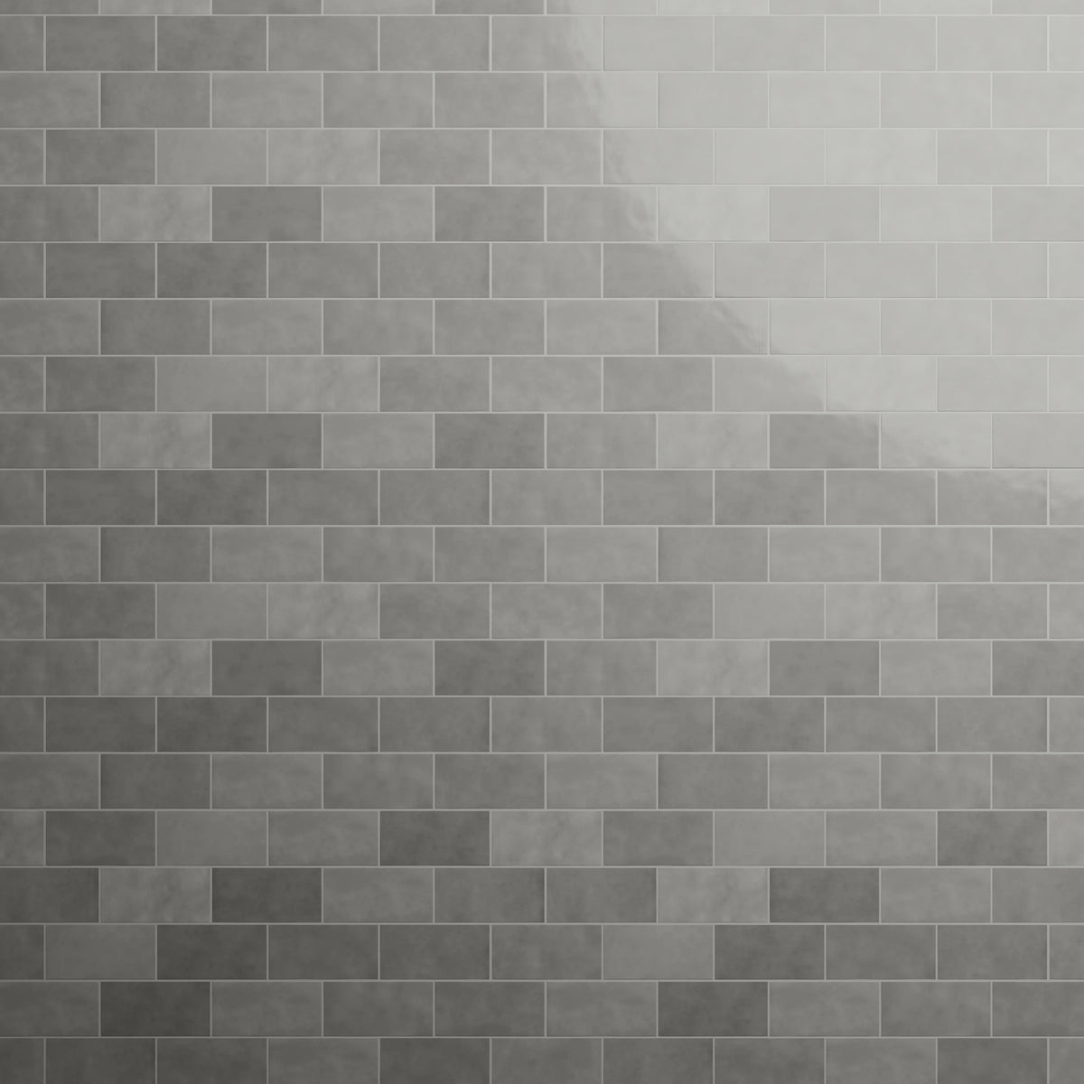 St. Lucia Gris 2.5 x 5 Ceramic Tile Glossy