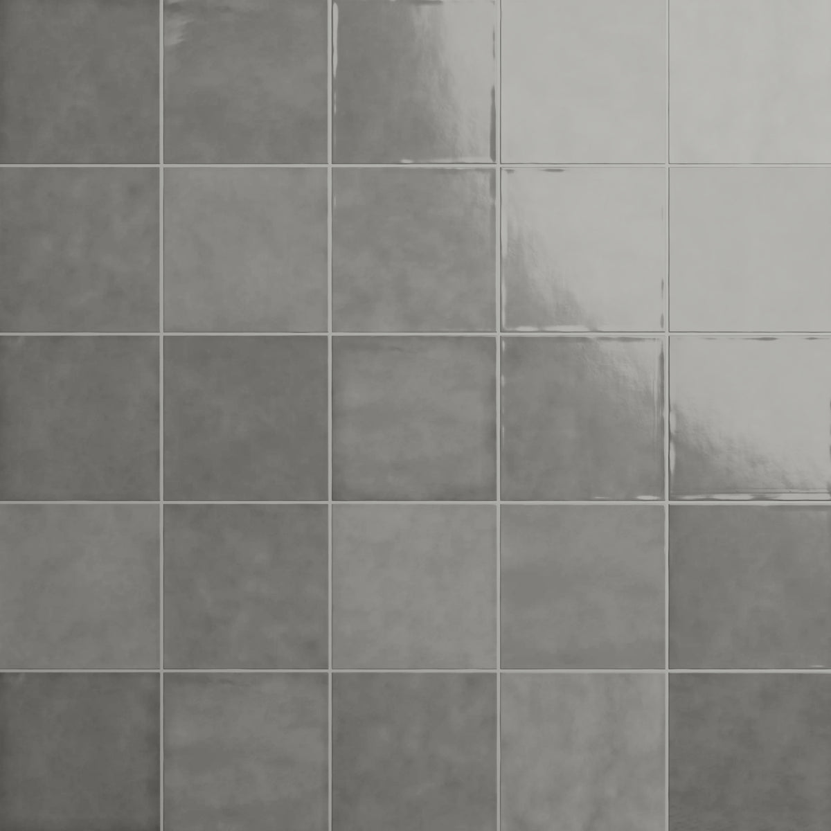 St. Lucia Gris 5x5 Ceramic Tile Glossy