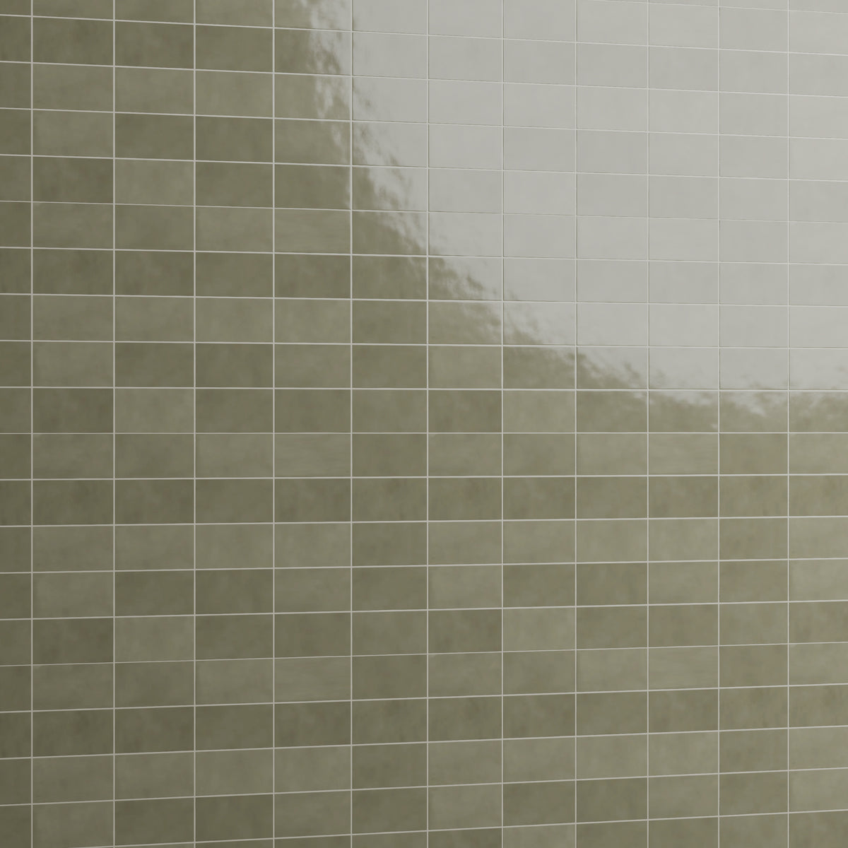 St. Lucia Green 2.5 x 5 Ceramic Tile Glossy