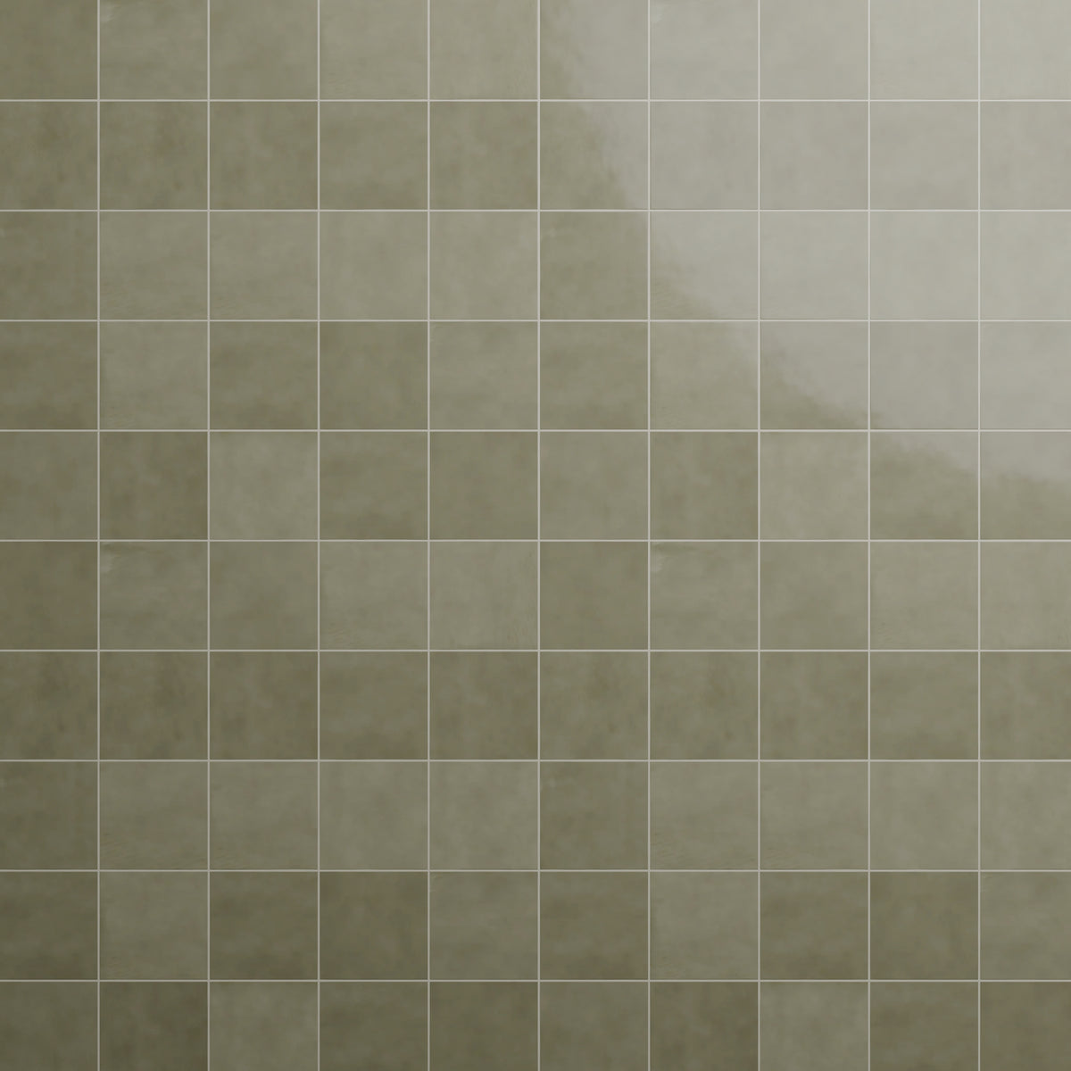 St. Lucia Green 5x5 Ceramic Tile Glossy