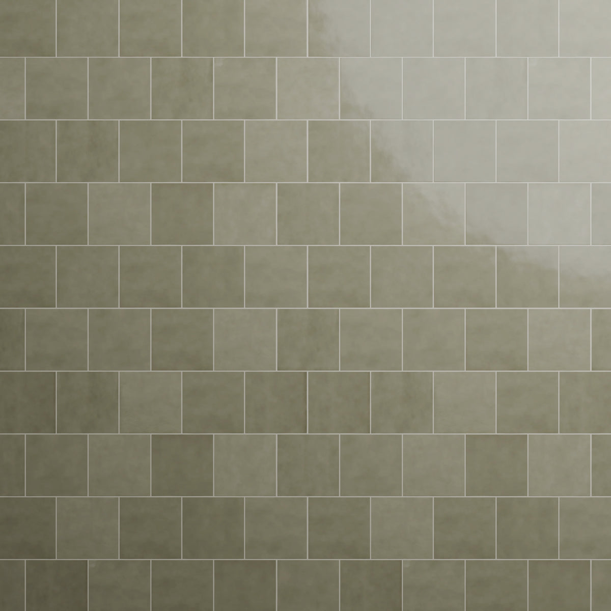 St. Lucia Green 5x5 Ceramic Tile Glossy