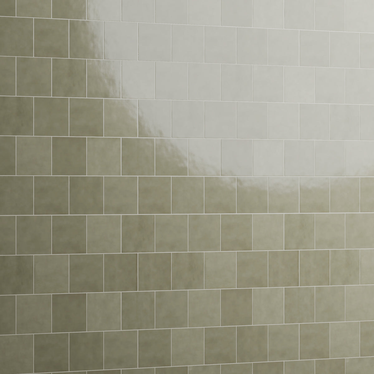 St. Lucia Green 5x5 Ceramic Tile Glossy